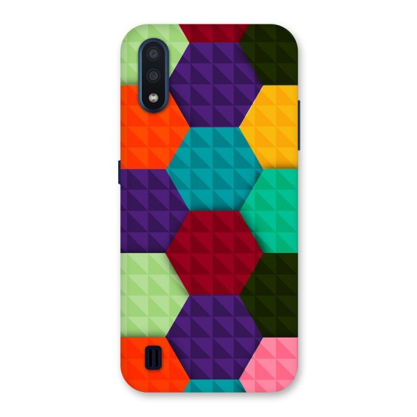 Colourful Abstract Back Case for Galaxy M01