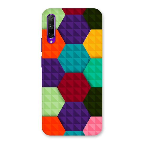 Colourful Abstract Back Case for Honor 9X Pro