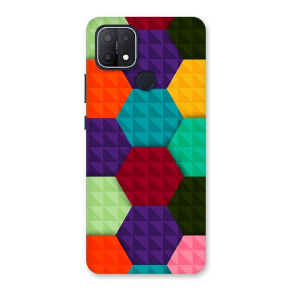 Colourful Abstract Back Case for Oppo A15