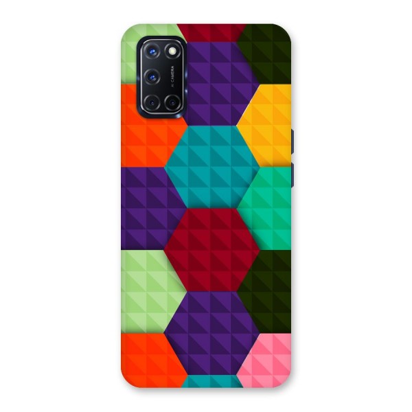 Colourful Abstract Back Case for Oppo A52