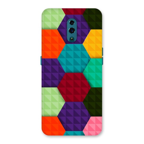 Colourful Abstract Back Case for Oppo Reno