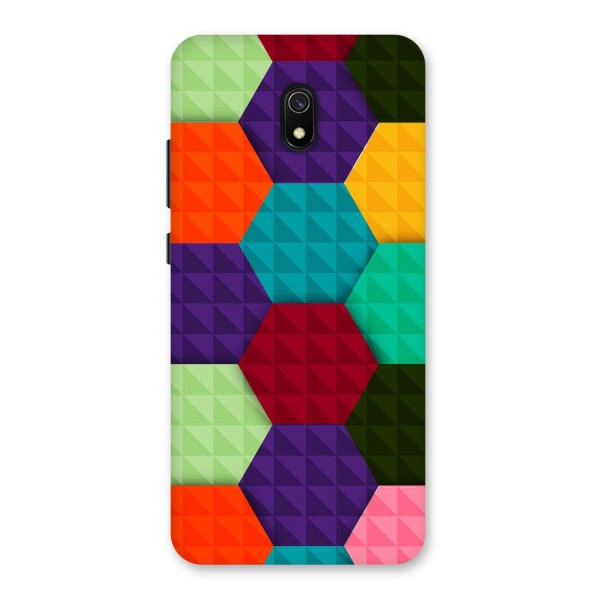 Colourful Abstract Back Case for Redmi 8A