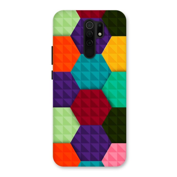 Colourful Abstract Back Case for Redmi 9 Prime