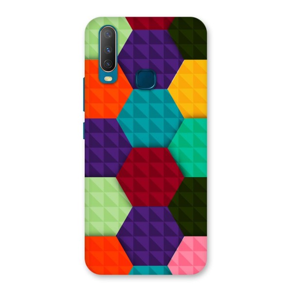 Colourful Abstract Back Case for Vivo U10