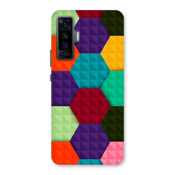 Colourful Abstract Back Case for Vivo X50