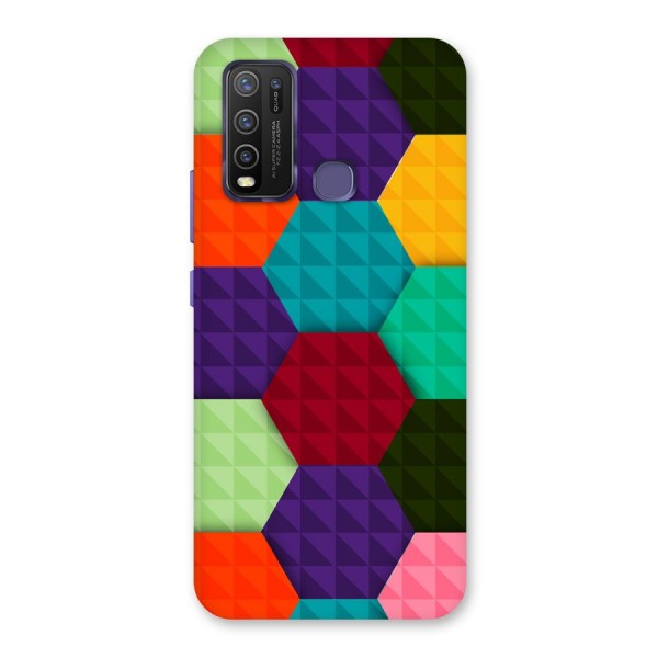 Colourful Abstract Back Case for Vivo Y50