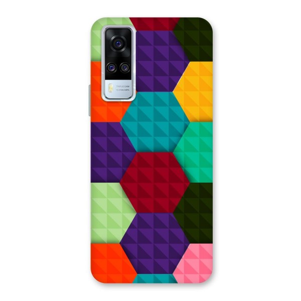 Colourful Abstract Back Case for Vivo Y51A