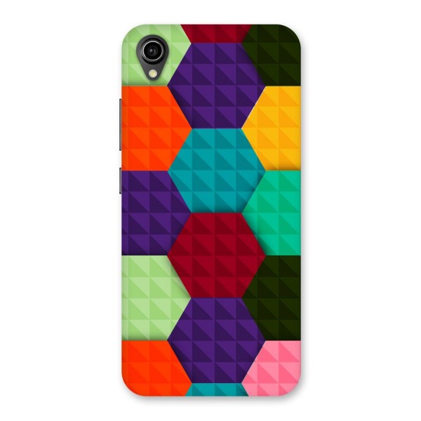 Colourful Abstract Back Case for Vivo Y90
