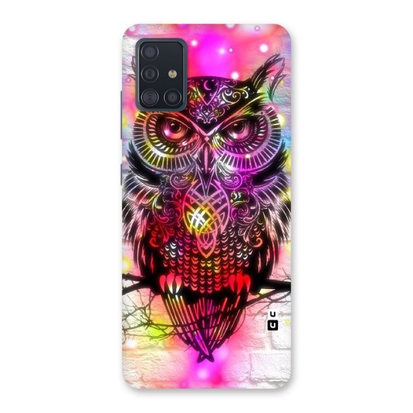 Colourful Owl Back Case for Galaxy A51