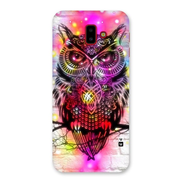 Colourful Owl Back Case for Galaxy J6 Plus