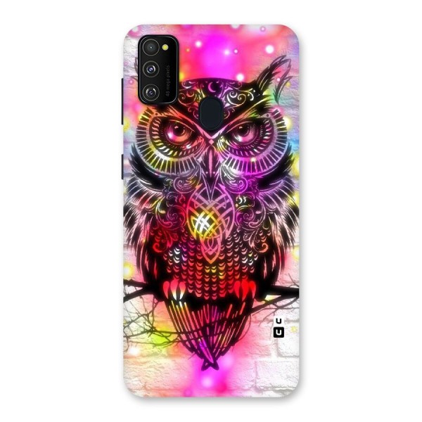 Colourful Owl Back Case for Galaxy M30s