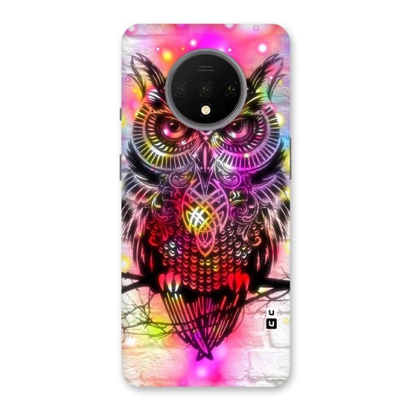 Colourful Owl Back Case for OnePlus 7T