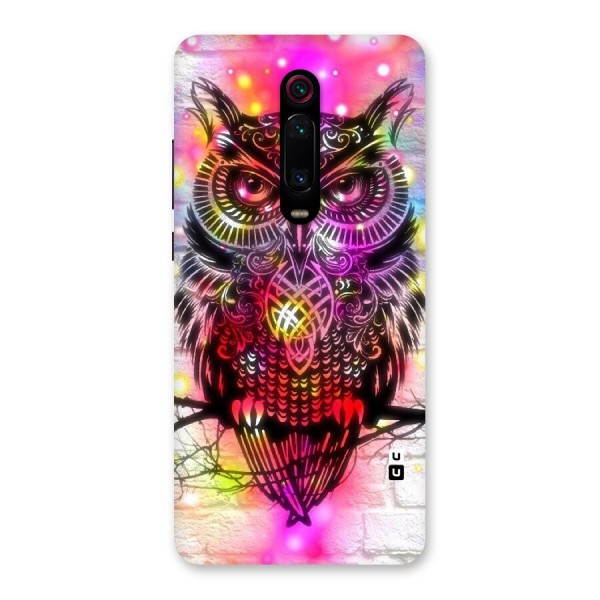 Colourful Owl Back Case for Redmi K20 Pro