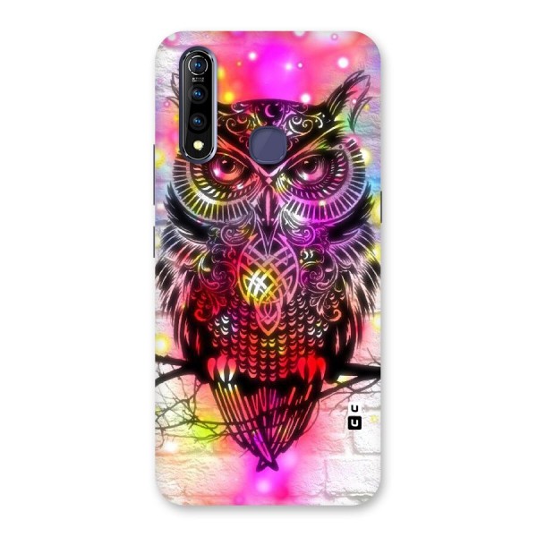 Colourful Owl Back Case for Vivo Z1 Pro