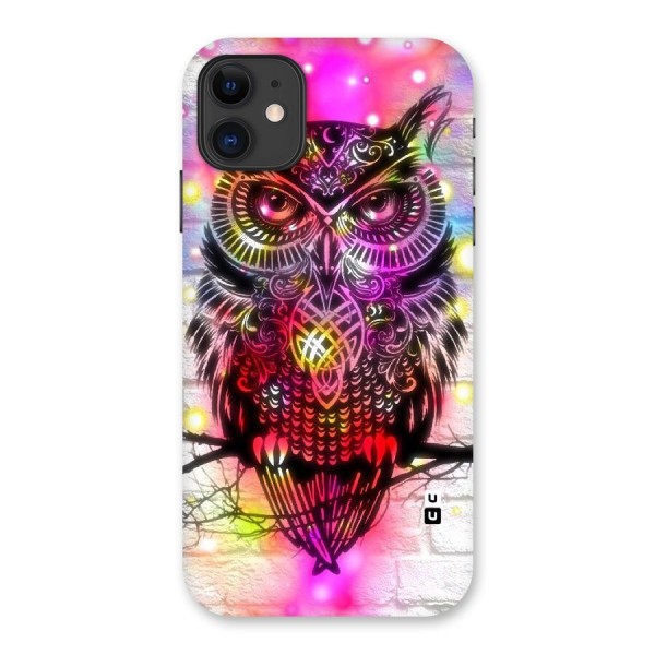 Colourful Owl Back Case for iPhone 11
