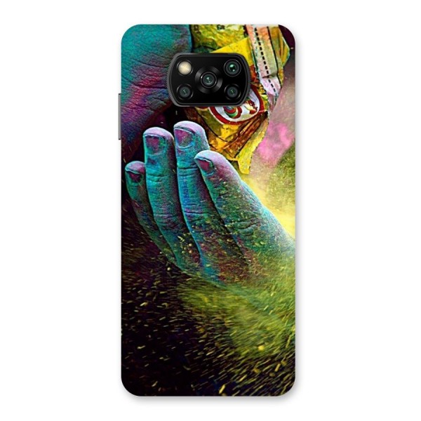 Colours Back Case for Poco X3