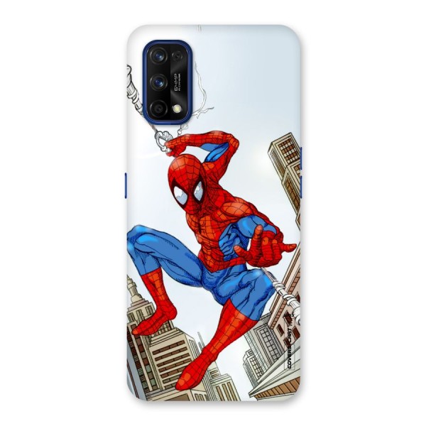 Comic Spider Man Back Case for Realme 7 Pro