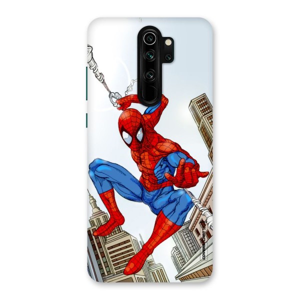 Comic Spider Man Back Case for Redmi Note 8 Pro