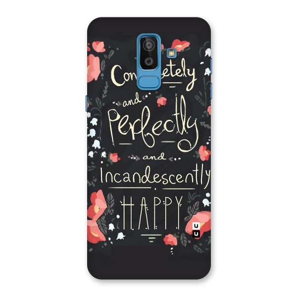 Completely Happy Back Case for Galaxy On8 (2018)