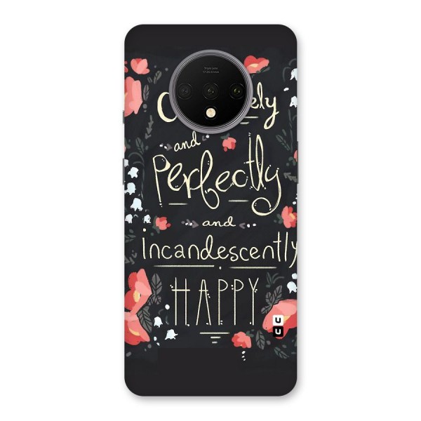 Completely Happy Back Case for OnePlus 7T