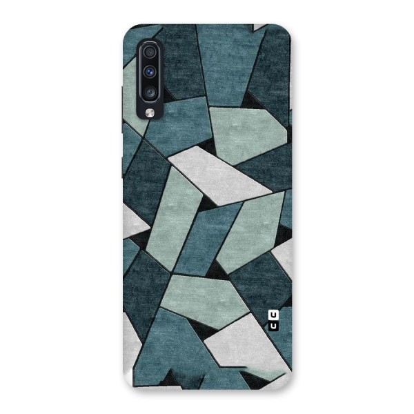 Concrete Green Abstract Back Case for Galaxy A70