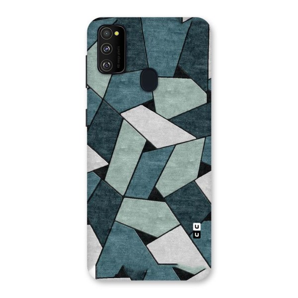 Concrete Green Abstract Back Case for Galaxy M30s