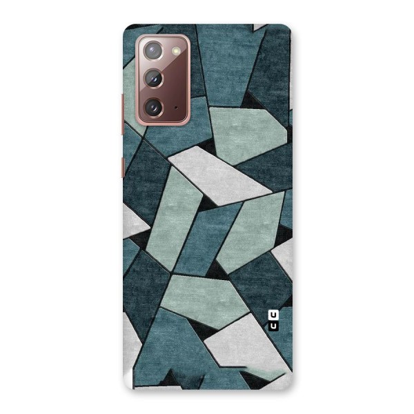 Concrete Green Abstract Back Case for Galaxy Note 20