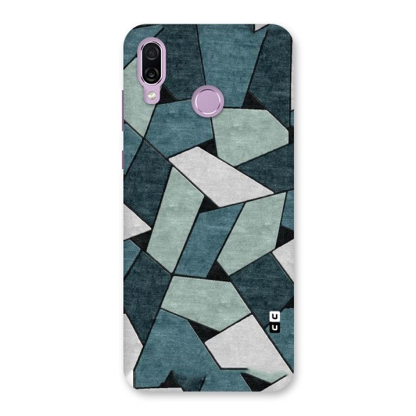 Concrete Green Abstract Back Case for Honor Play