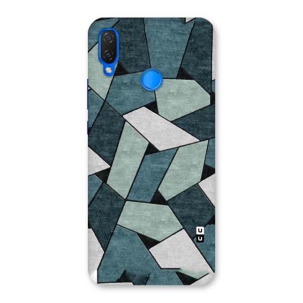 Concrete Green Abstract Back Case for Huawei P Smart+