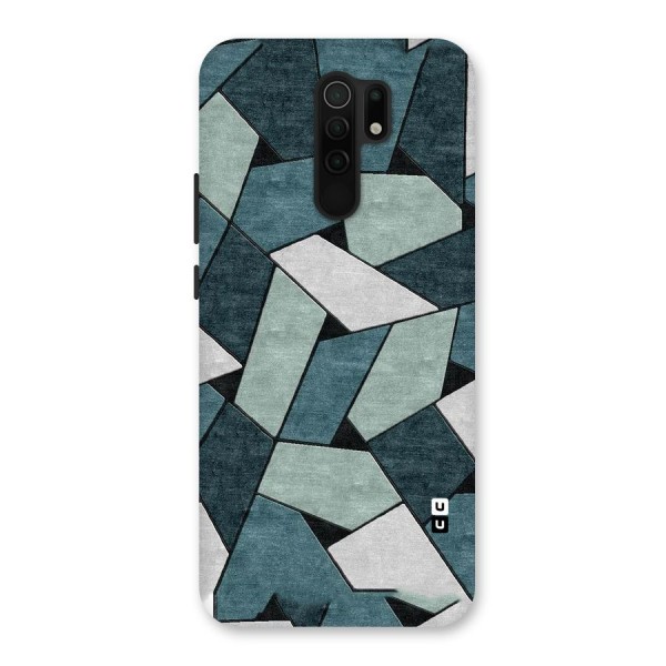 Concrete Green Abstract Back Case for Poco M2
