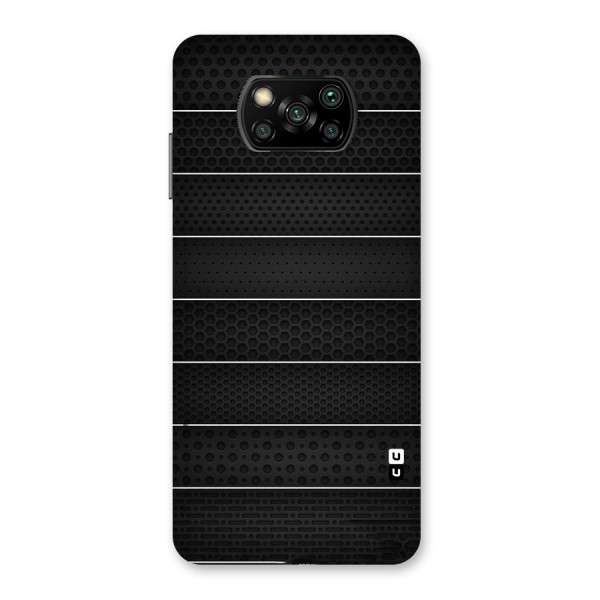Concrete Stripes Back Case for Poco X3