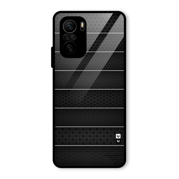 Concrete Stripes Glass Back Case for Mi 11x