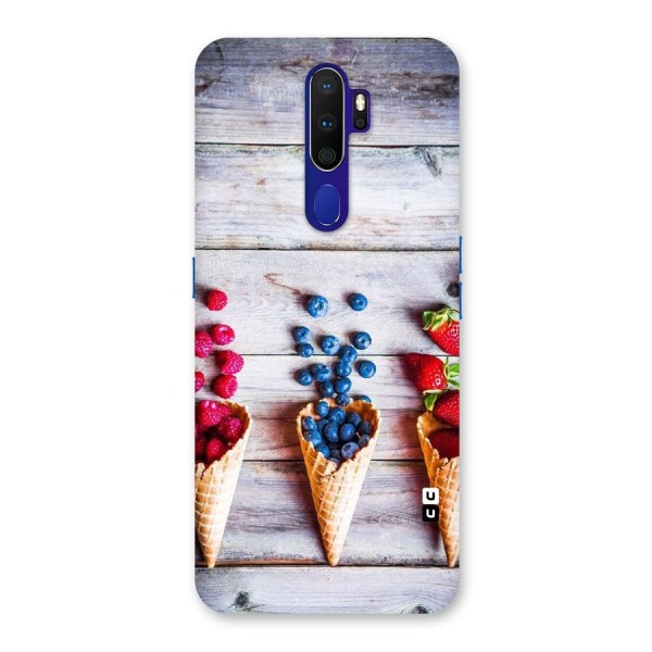 Cone Fruits Design Back Case for Oppo A9 (2020)