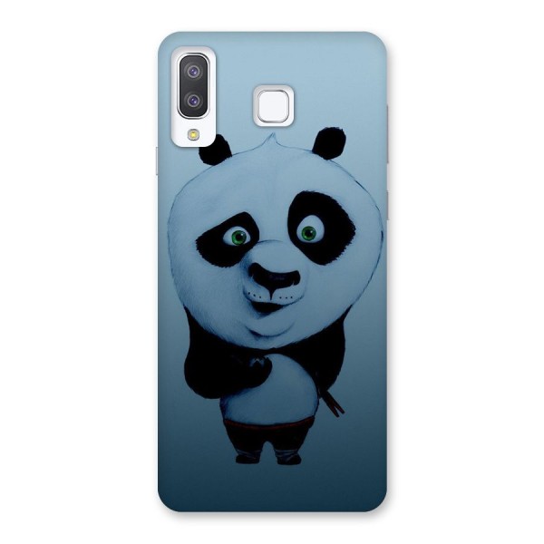 Confused Cute Panda Back Case for Galaxy A8 Star