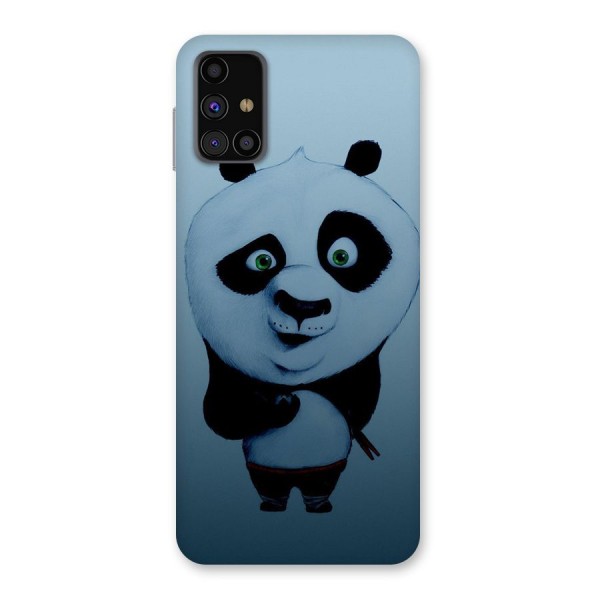 Confused Cute Panda Back Case for Galaxy M31s