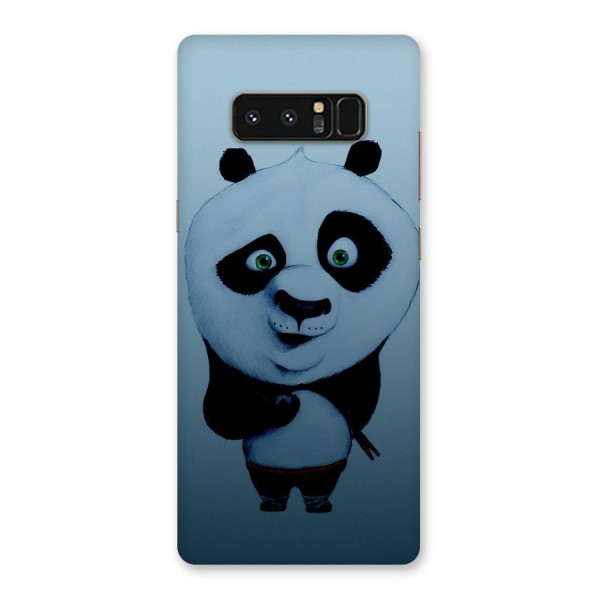 Confused Cute Panda Back Case for Galaxy Note 8