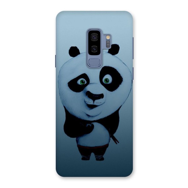 Confused Cute Panda Back Case for Galaxy S9 Plus
