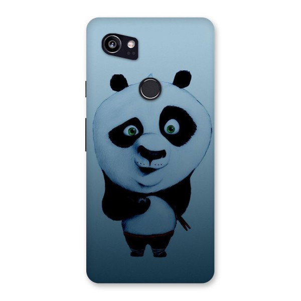 Confused Cute Panda Back Case for Google Pixel 2 XL