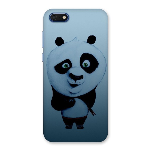 Confused Cute Panda Back Case for Honor 7s
