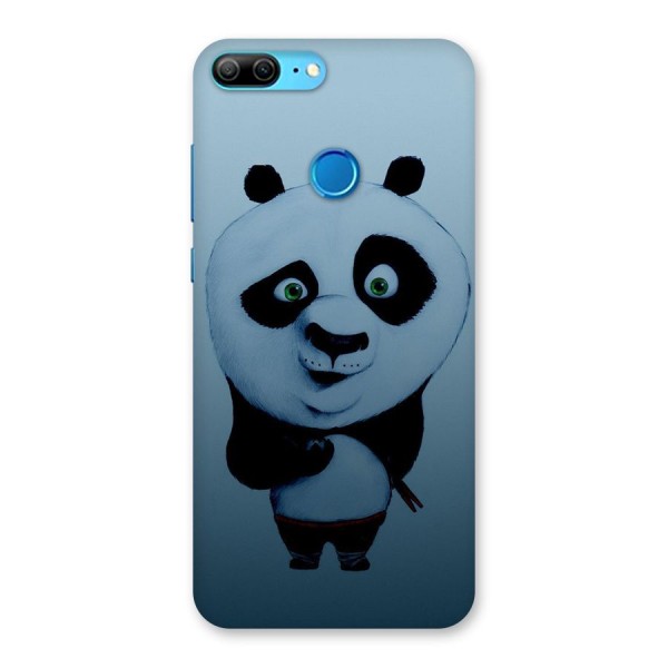 Confused Cute Panda Back Case for Honor 9 Lite