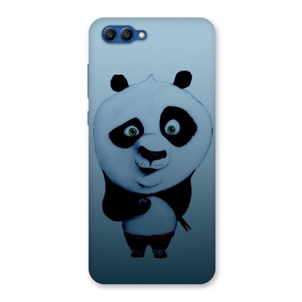 Confused Cute Panda Back Case for Honor View 10