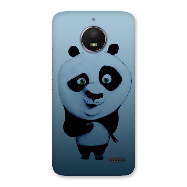 Confused Cute Panda Back Case for Moto E4