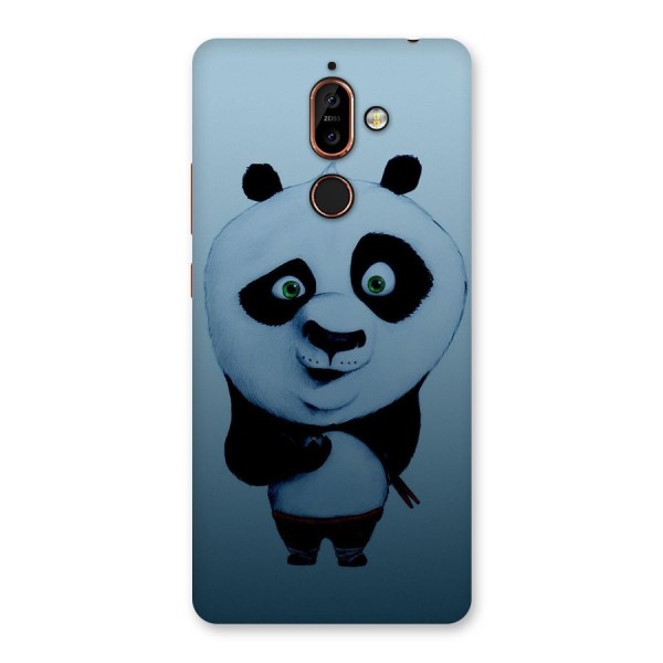 Confused Cute Panda Back Case for Nokia 7 Plus