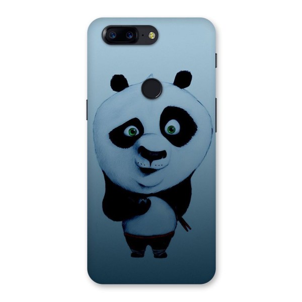 Confused Cute Panda Back Case for OnePlus 5T