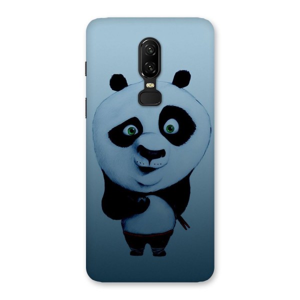 Confused Cute Panda Back Case for OnePlus 6