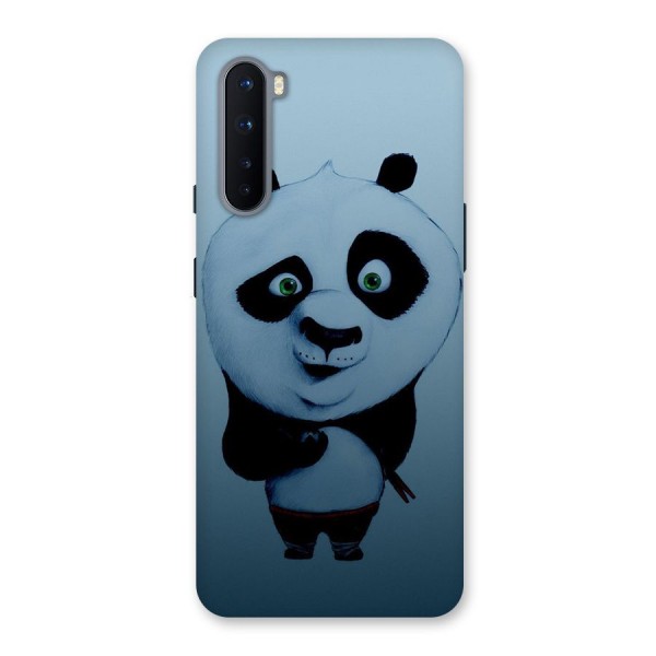 Confused Cute Panda Back Case for OnePlus Nord