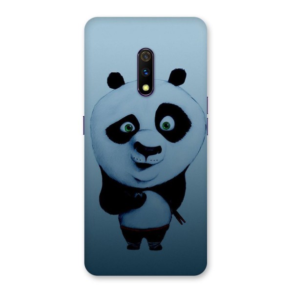 Confused Cute Panda Back Case for Realme X