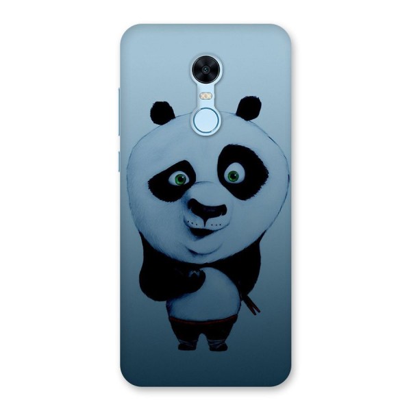 Confused Cute Panda Back Case for Redmi Note 5