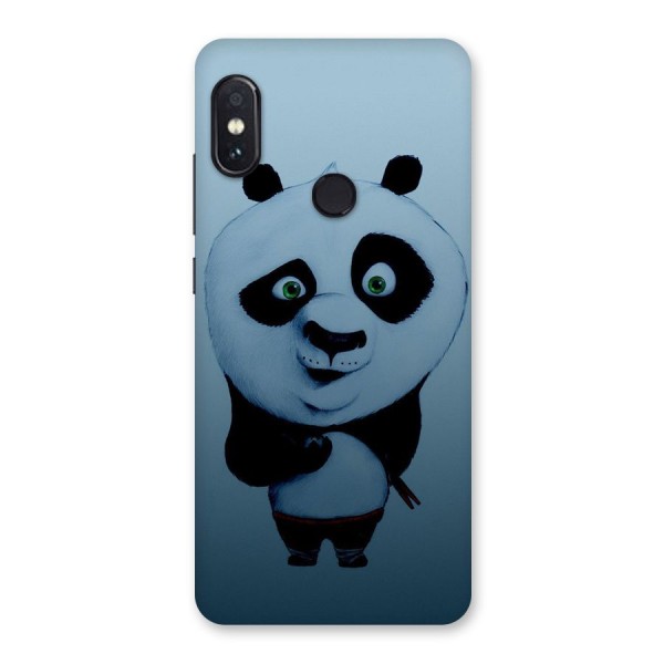 Confused Cute Panda Back Case for Redmi Note 5 Pro