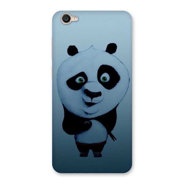 Confused Cute Panda Back Case for Vivo Y55s